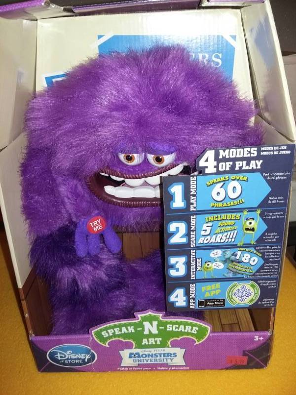 lot 6080 image: Art Monster University Doll