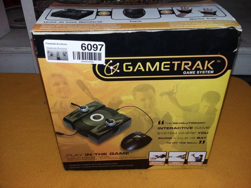 lot 6097 image: Game Trak Golf Gaming System