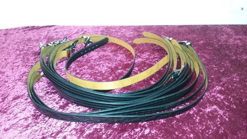 lot 10195 image: Leather Belts Lot