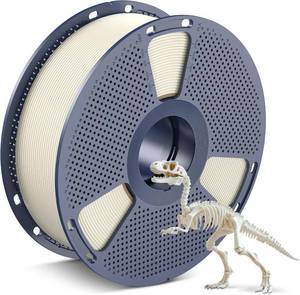 lot 8011 image: SUNLU PLA 3D Printer Filament PLA Filament 1.75mm, Neatly Wound 3D Printing Filament 1.75mm, Dimensional Accuracy , Fit Most FDM 3D Printers, 0.25kg Spool (Bone White)