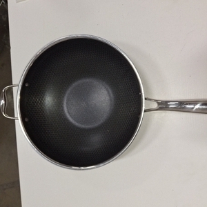 lot 8080 image: Hexclad 12 Inch Wok Pan