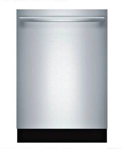 lot 20752 image: Bosch Dishwasher 24 in Built-In Stainless Steel - Retail $1,400
