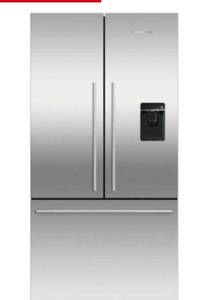 lot 20765 image: Fisher & Paykel Series 7 RF201ADUSX5N 36 Inch Freestanding French Door Refrigerator - Retail $3,400