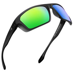 lot 205 image: KastKing Huzzah Polarized Sport Sunglasses for Men and Women, Ideal for Driving Fishing Cycling and Running,UV Protection - Retail $30