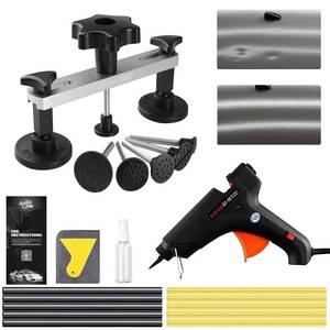 lot 215 image: Super PDR Dent Puller Kit, Car Dent Removal Kit with Bridge Puller, Small Dent Puller for Auto Dent Removal, Small Dents, Door Dings and Hail Damage - Retail $22