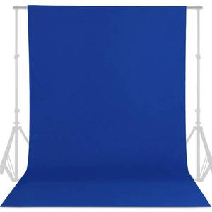 lot 239 image: GFCC 6FT x 10FT Royal Blue Backdrop Background Blue Photo Background Photography Backdrop for Photoshoot Screen for Video Recording Picture - Retail $19