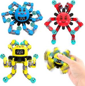 lot 264 image: ASIOWELY Transformable Fidget Spinner Toys for Kids and Adults,3 Pcs Travel Toys for Boys Girls Sensory Toy ADHD Stress Relief Toy,Party Favors Birthdays Gifts for Teens Road Trip Travel Essentials - Retail $8