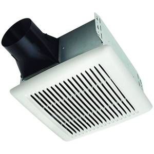 lot 316 image: Broan-NuTone Bathroom Exhaust Fan, Easy Install, Powerful 110 CFM, Quiet 1.0 Sones, Energy Star - Retail $99
