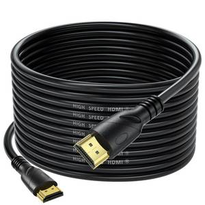 lot 397 image: Jorenca 4K HDMI Cable 30ft Ultra High Speed HDMI 2.0 Cables 4K60Hz 18gbps, Gold Plated Connector,Ethernet Audio Video Return,Compatible for 1080p 3D HDTV PC Xbox Arc Laptop PS3459 etc - Retail $18