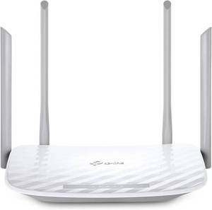 lot 411 image: TP-Link AC1200 WiFi Router (Archer A54) - Dual Band Wireless Internet Router, 4 x 10100 Mbps Fast Ethernet Ports, EasyMesh Compatible, Support Guest WiFi, Access Point Mode, IPv6 & Parental Controls - Retail $29