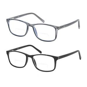 lot 419 image: Kafirlo Bifocal Reading Glasses Women Men Clear Upper Blue Light Blocking Computer Readers No Line Wide Frame Bluelight Progressive Transition Driving Eyeglass Ultralight Stylish Designer Eyewear 1.75 - Retail $20