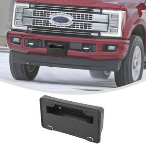 lot 478 image: Linskip for 2017-2019 Ford F250 F350 F450 F550 SRW License Plate Bracket, License Plate Frame Holder Mount for Ford Super Duty Front Bumper HC3Z-17A385-AA HC3Z17A385AA - Retail $30