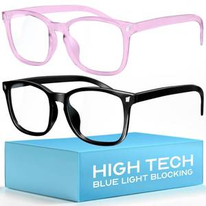 lot 522 image: livho High Tech Blue Light Glasses - Advanced Blue Light Blocking Computer Glasses - Screen Fatigue & UV Protection - Retail $17