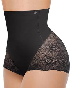lot 550 image: SHAPELLX Shapewear Tummy Control Panties for Women Faja High Waisted Body Shaping Briefs Invisible BLACK M - Retail $40