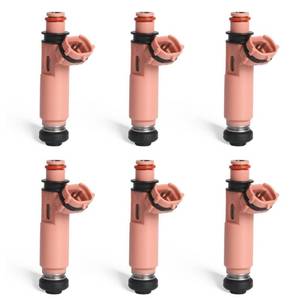 lot 551 image: GeXon 6 PCS Fuel Injectors for Toyota CamryHighlanderSiennaSolara 2002-2008, for Lexus ES300ES330RX330RX400h 2002-2008, #V6 3.0L 3.3L# replace for FJ644, FJ1086, 232090A020, 2320920030 - Retail $60