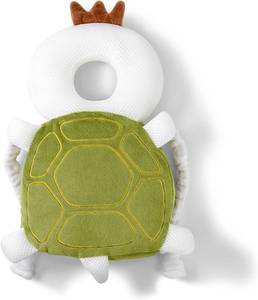 lot 598 image: Baby Walker Head Protector Toddler Adjustable Baby Head Protection Backpack Wear Safety Pad (Turtle) - Retail $15