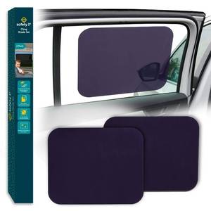 lot 623 image: Safety 1st Cling Car Window Shades, 2 Pieces, Black Tint - Retail $10