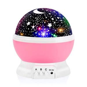 lot 666 image: RICTLY Night Light for Kids, Kids Night Light Nebula 360 Degree Rotation - 4 LED Bulbs 12 Light Color Star Projector Changing with USB Cable, Romantic Gifts for Men Women Children - Retail $13