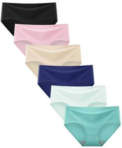 lot 717 image: Sladatona Big Girls Soft Underwear Teen Kids Tagless Panties 13-14Years - Retail $20