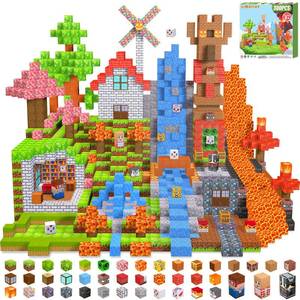 lot 740 image: LionFuny Magnetic Blocks, 300Pcs Magnetic Building Blocks Sets, STEM Montessori Stacking Sensory Education Magnet Toys for Kids Toddlers Boys Girls Ages 3 4 5 6 7 8-12 Birthday Gifts, 1 Large Size - Retail $80