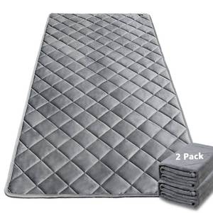 lot 778 image: Guinea Pig Bedding, 49x24IN 2Pack Fleece Cage Liner for Midwest Cage, Super Absorbent & Odor Control & Waterproof & Reusable Washable Guinea Pig Liner, Pee Pad Mat for Small Animal, Rabbit, Bunny - Retail $30