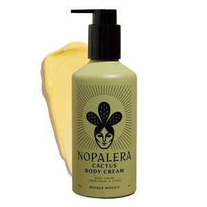 lot 788 image: Nopalera Cactus Body Cream, Bosque M�stico Scent, Deeply Nourishing Prickly Pear Body Cream with Vitamin E and K, Aluminum Bottle 8 oz - Retail $34