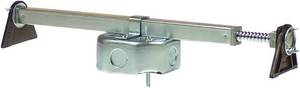lot 792 image: Westinghouse 0110000 Saf-T-Brace for Ceiling Fans, 3 Teeth, Twist and Lock,Silver(Pack of 1) - Retail $24