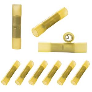 lot 838 image: Gaoekoius Heat Shrink Butt Connectors Set-10pcs 8 AWG Insulated Waterproof Crimp Terminal Splice for Cable,Boat,Home Electrical etc. - Retail $8