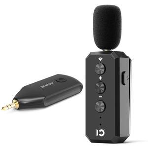 lot 845 image: SHIDU Wireless Microphone Headset 2.4G Wireless lavalier Mics System with 3.5MM Plug for Voice Amplifier, Speakers, PA System Teacher, Tour Guides, Fitness Instructor - Retail $35
