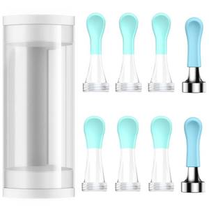 lot 890 image: Bebird Replacement Tips Ear R1-8 PCS Waterproof Silicone Ear Spoon for WetDry Earwax Cleaning - BEBIRD Original Ear Cleaner Tips Set for W3R3T15X3D3ProM9 (New Spiral Structure) - Retail $10