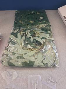lot 930 image: Fake Greenery, Includes Hooks to Hang - Retail $0