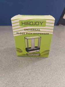 lot 941 image: HiroJoy Universal Floss Pick Dispenser - Retail $0