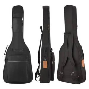 lot 954 image: diboer 34 Size 36 Inch Acoustic Guitar Case Soft, Acoustic Guitar Bag 0.35 Inch Thicken Sponge Padded, Waterproof Gig Bag with Back Hanger Loop-For 36 Acoustic Classic Guitar - Retail $26