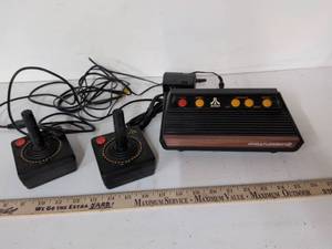lot 25 image: Atari Flashback 2 Console with 2 Joystick Controllers