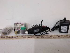 lot 95 image: Chicago Electric Power Tools Rotary Tool Kit with Accessories