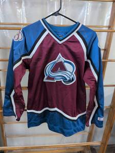 lot 108 image: CCM Colorado Avalanche NHL Hockey Jersey Womens M
