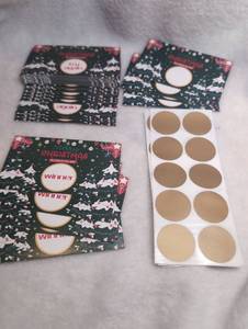 lot 1310 image: Christmas Scratch to Win Lottery Tickets Lot - Merry Christmas Design- new