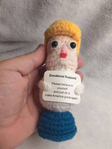 lot 1506 image: Handmade Emotional Support Trump Doll&nbsp