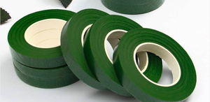 lot 1606 image: Green Floral Tape Rolls -6ct
