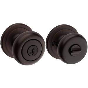 lot 5383 image: Kwikset Juno Keyed Entry Knob Featuring Smartkey Security in VB