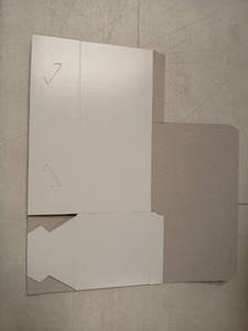 lot 5385 image: ULINE Gift Boxes White Gloss 9 x 4 x 4 100Case