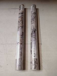 lot 19400 image: CiCiwind Peel and Stick Wallpaper Vintage Wallpaper Toile Contact Paper Black and Brown Wall Paper Removable Self-Adhesive for Bedroom Bathroom 16Inx78.7In -2 Rolls