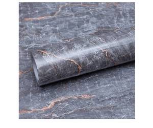 lot 19403 image: practicalWs 11.8x78.7 Black Marble Contact Paper Matte Peel and Stick Kitchen Countertops Paper Black and White Self Adhesive Removable Waterproof Wallpaper for Cabinet Covers COLOR MAY VARY 2 ROLLS