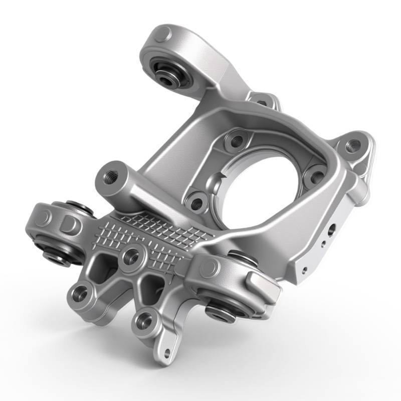 lot 5551 image: Riyhch 5090073AE Rear Left Suspension Spindle Steering Knuckle fits for Jeep Cherokee L4 V6 2.4L 3.2L 2014-2018 OE# 5090073AD 5090073AA 5090073AB 5090073 Driver Side - Retail $136