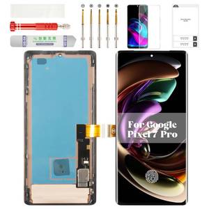lot 15449 image: OLED for Google Pixel 7 Pro Screen Replacement Display for Pixel 7 Pro GE2AE Screen for Google Pixel 7 Pro LCD Touch Screen Repair Digitizer with Frame GP4BC GFE4J Black (with Fingerprint Function) - Retail $50