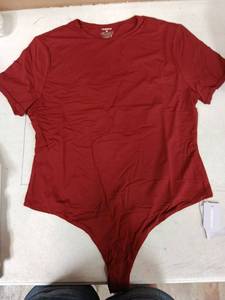 lot 15452 image: Mango Pop Womens Bodysuit XXL Red