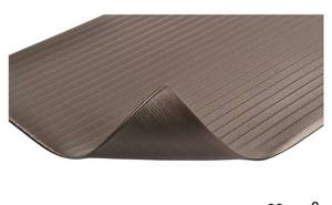 lot 62805 image: Anti-Fatigue Mat Ribbed Surface Black 2 x 6 x38