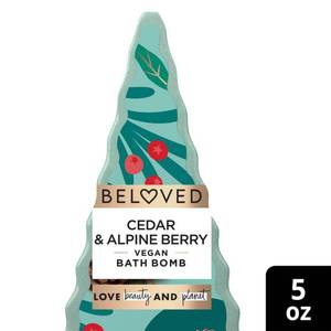 lot 117 image: Beloved Cedar & Alpine Berry Bath Bomb - 5oz - Retail $5