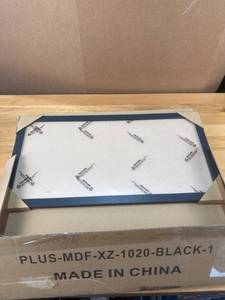 lot 1559 image: Black Frame - plastic insert - just over 21inx11in
