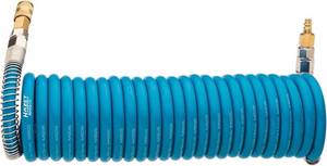 lot 1570 image: $125 HAZET 9040S-10I Compressed Air Spiral Hose, PU, 25 ft, 0.3910mm ID,14